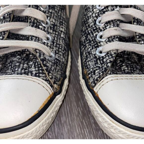 Converse Knit 1V567 All Star Low Top Gray Sneaker Shoes Unisex Size M 9 / W 11 - Picture 5 of 11